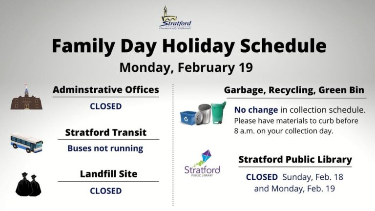 Family Day brings closures with it