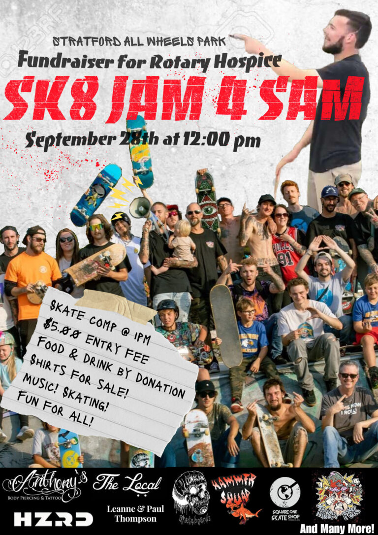 Remembering Sam: SK8JAM 4 SAM goes Saturday at All Wheels Park