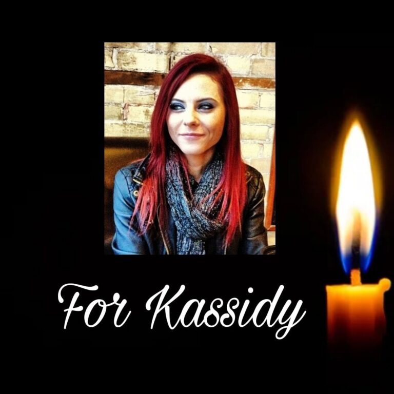 Memorial Walk for Kassidy Ballantyne-Holmes on Sunday