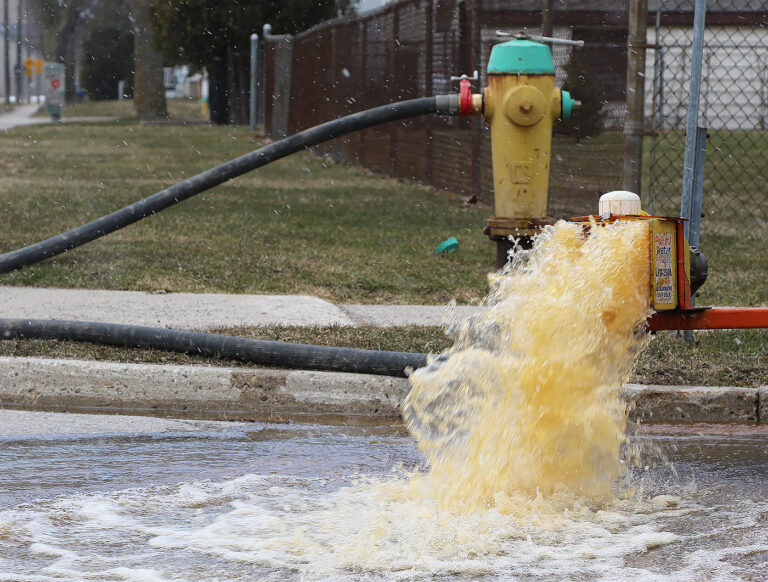 Hydrant flushing underway in Stratford