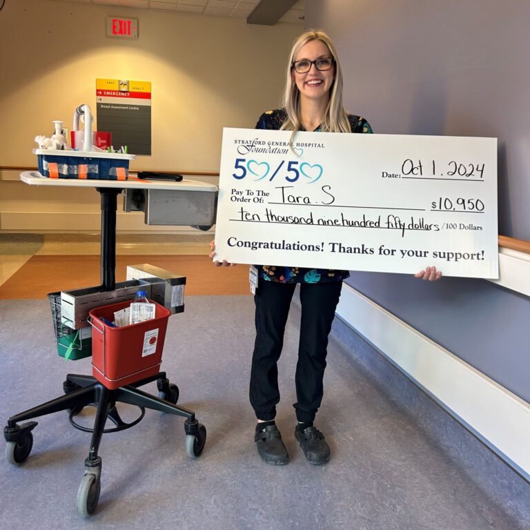 Time for another SGH Foundation raffle monthly grand prize winner