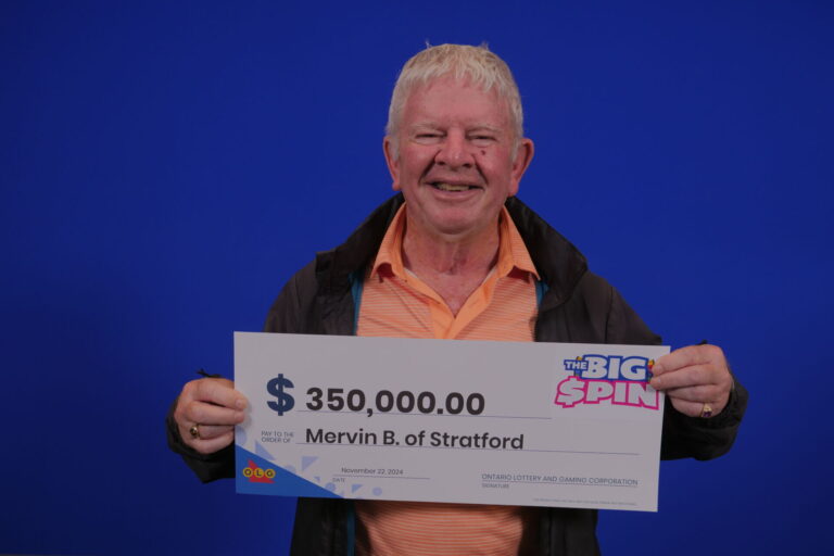 Factory worker from Stratford wins $350K OLG prize