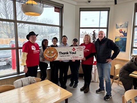 Milverton Tim Hortons raises almost $3K for United Way during cookie campaign
