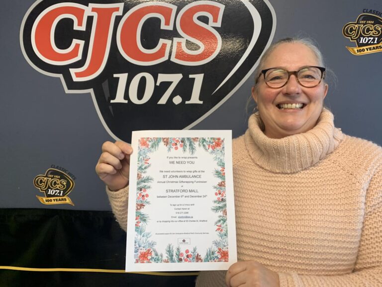 Karen Mahovlich with St. John Ambulance