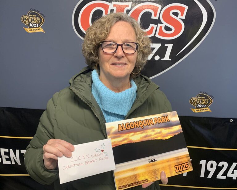 Alison Robinson and her Algonquin Park Calendars
