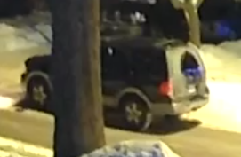 Photo of the suspect's vehicle. (Photo courtesy of Stratford Police Service)