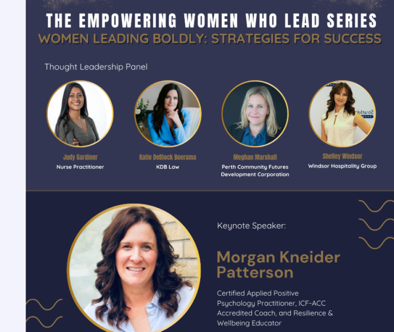 An inspiring afternoon with accomplished female community leaders