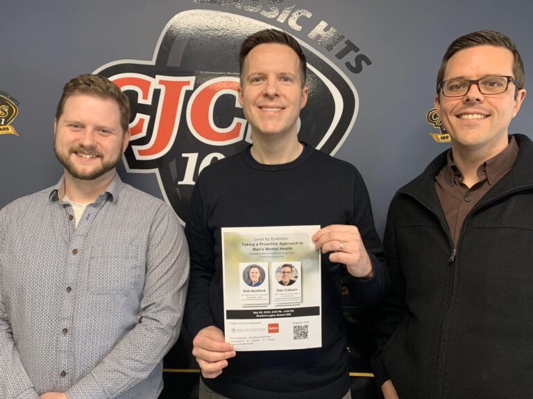 Rob Munford, Dan Coburn, and Aaron Martin for Taking A Proactive Approach to Men’s Mental Health