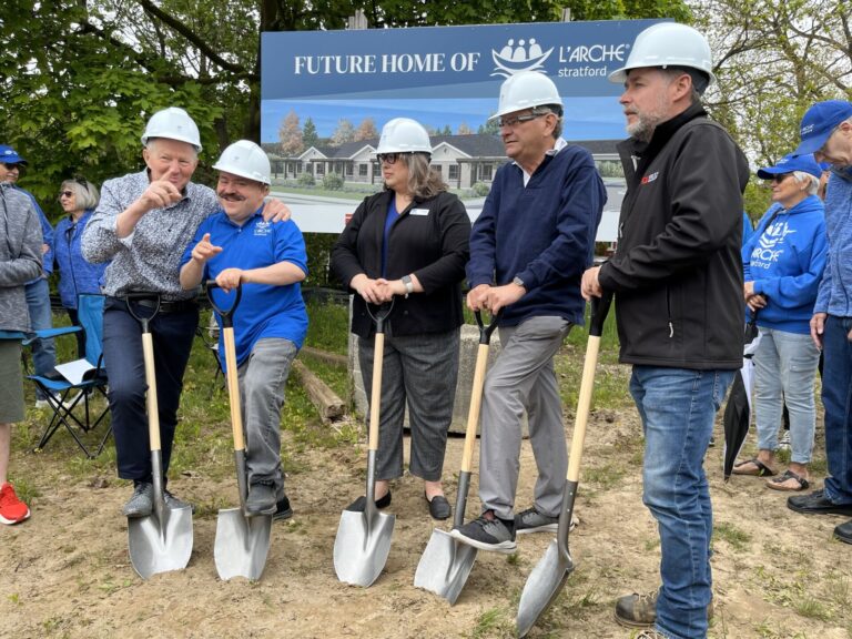 L’Arche Stratford groundbreaking was years in the making