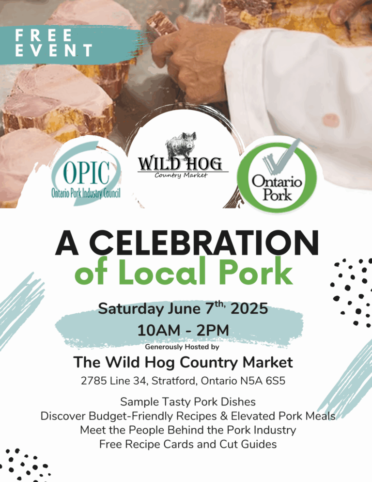 A Celebration of Local Pork A Celebration of Local Pork