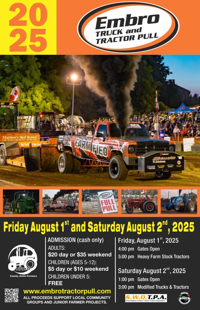 Embro Truck and Tractor Pull 2025