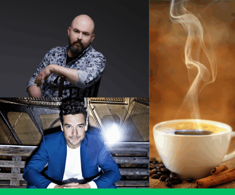 Stratford Summer Music – Coffee Chat with Mark Fewer and Michael Kaeshammer Stratford Summer Music – Coffee Chat with Mark Fewer and Michael Kaeshammer