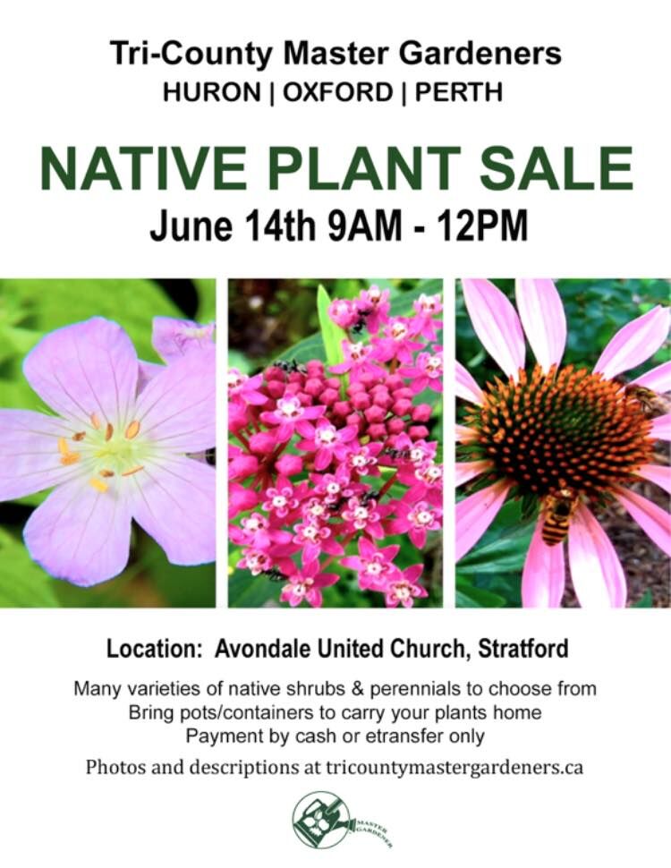 Tri-County Master Gardeners Native Plant Sale Tri-County Master Gardeners Native Plant Sale