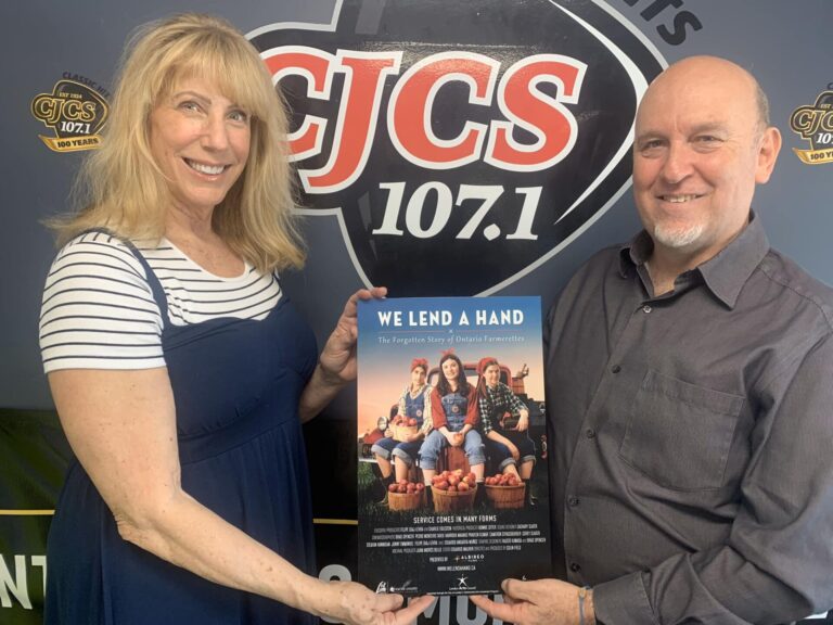 Megan Smith-Harris with Stratford Film Festival, Director Colin Field, and Author Bonnie Sitter