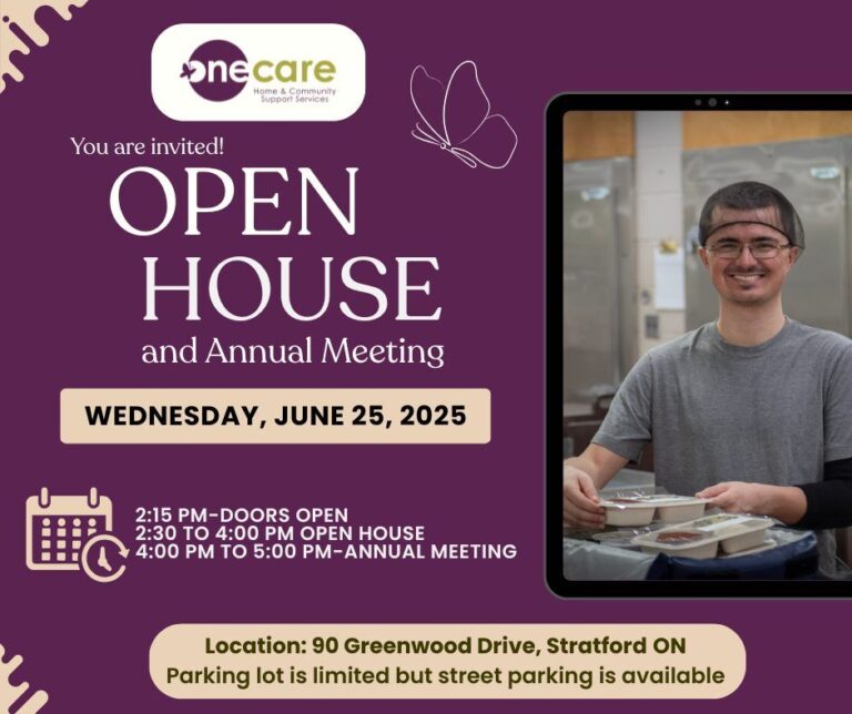ONE CARE Open House and Annual Meeting