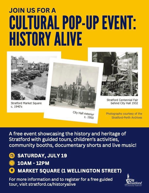 History Alive – City of Stratford