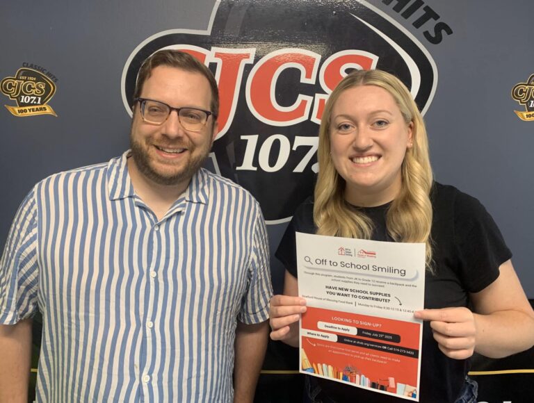 Aaron Balzer and Natalie Bice with Stratford House of Blessing