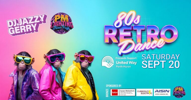 Retro 80s Dance for United Way Perth-Huron Retro 80s Dance for United Way Perth-Huron
