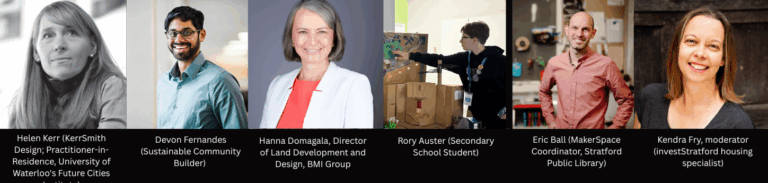 We Build What We Imagine: Constructing Stratford’s Future panel discussion